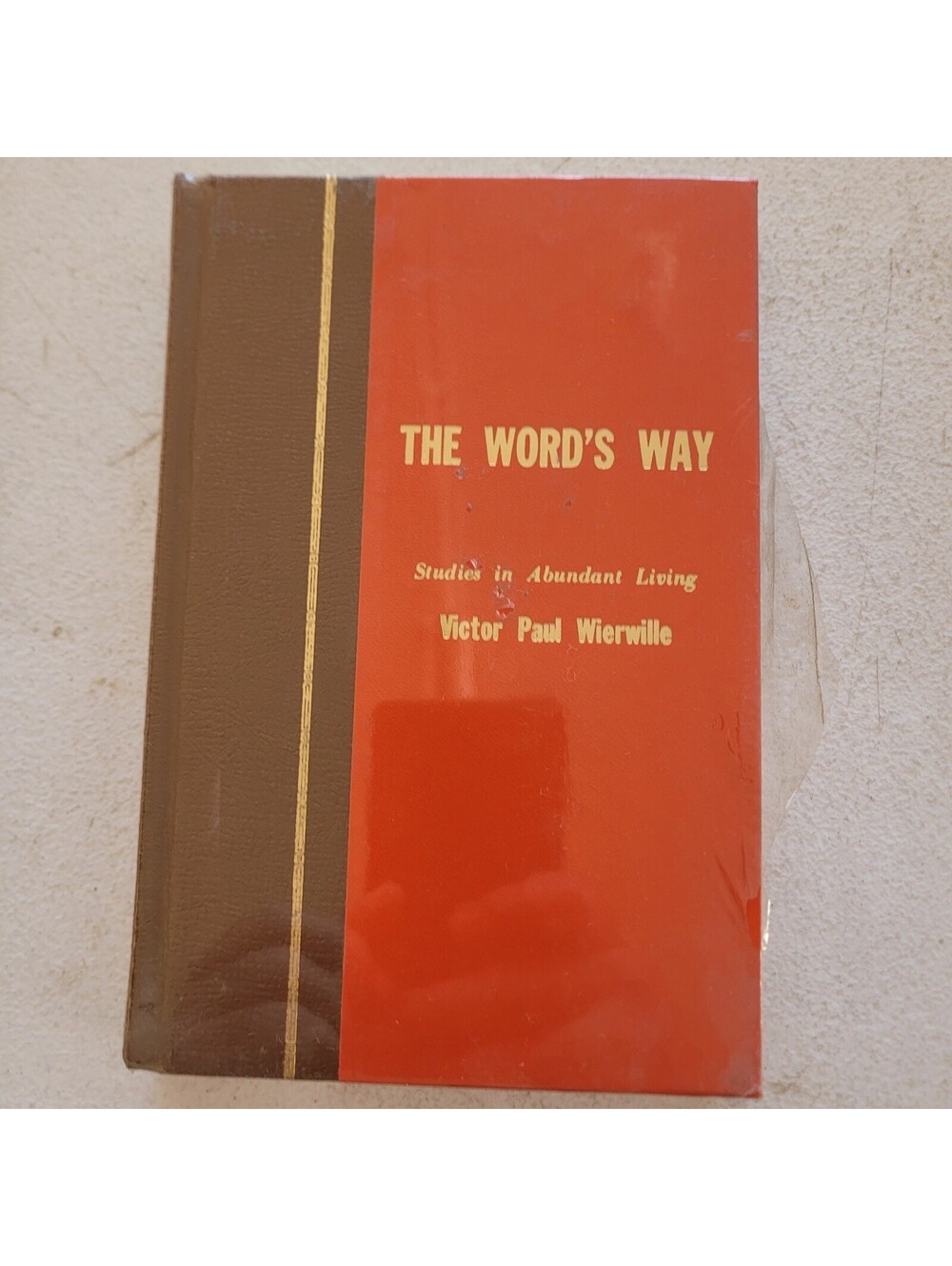 The Word's Way Victor Paul Wierwille Hardcover New Old Stock Sealed